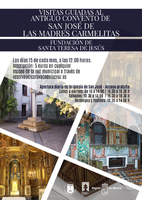 Turismo abre diariamente la iglesia de San José y oferta visitas guiadas al antiguo Convento carmelita durante el Año Jubilar 2024