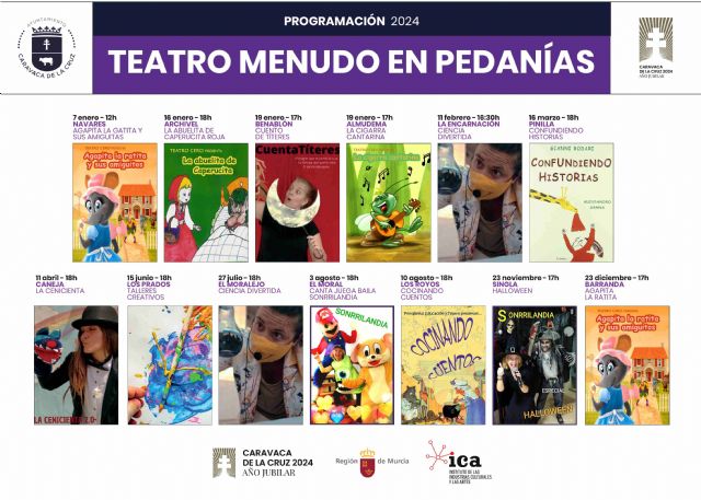 El Teatro Thuillier de Caravaca renueva su programación dentro del Circuito Profesional de Artes Escénicas y Música de la Región de Murcia