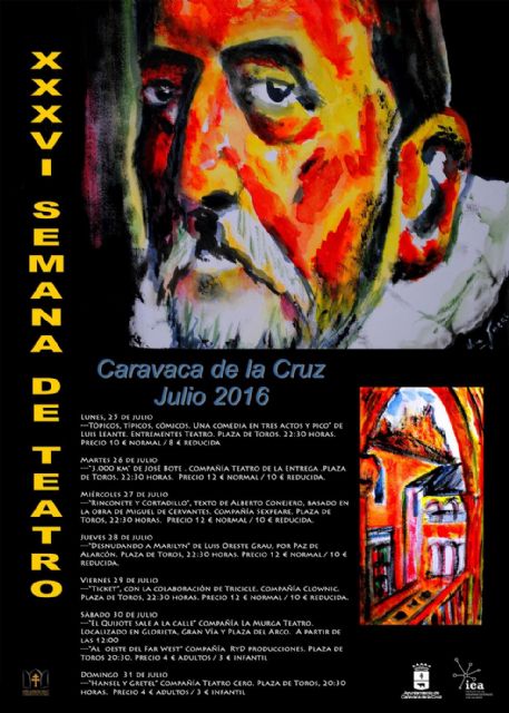La obra de Luis Leante y Entrementes, inspirada en la literatura cervantina, abre la XXXVI Semana de Teatro