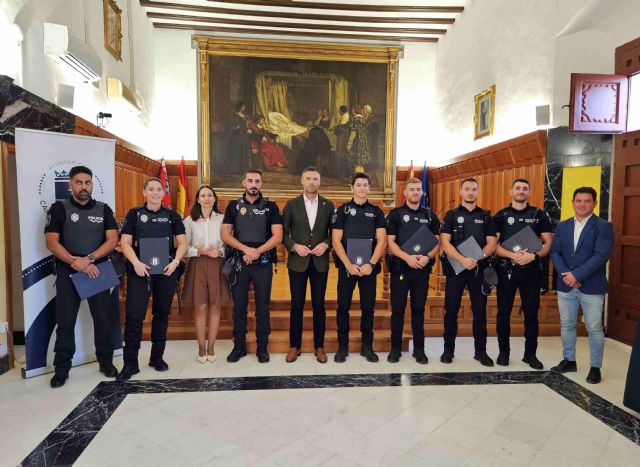 El Ayuntamiento de Caravaca refuerza la Policía Local con la incorporación de seis agentes