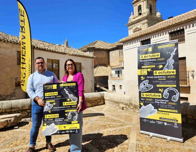 El festival de talento joven de la Región de Murcia 'Estrenarte' se celebra en Caravaca los días 3, 4 y 5 de octubre